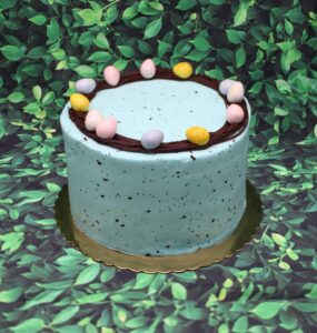 Easter Catering Menu Cake - Egg Nest